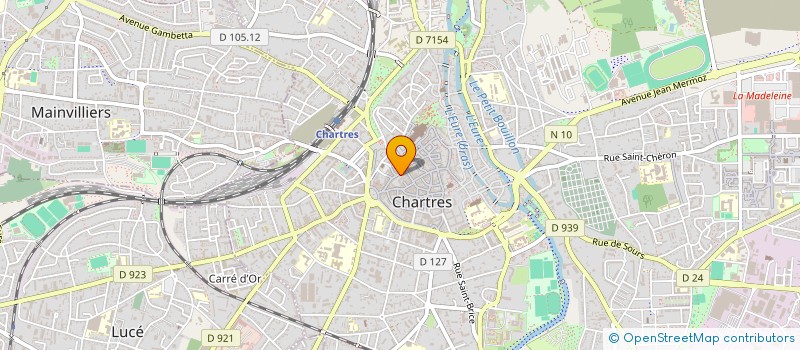 localisation de l'entreprise 518 850 144 à CHARTRES