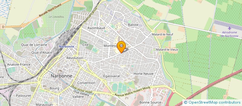 localisation de l'entreprise 518 860 697   NARBONNE