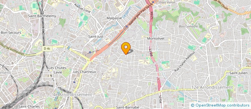 localisation de l'entreprise 518 868 732   MARSEILLE