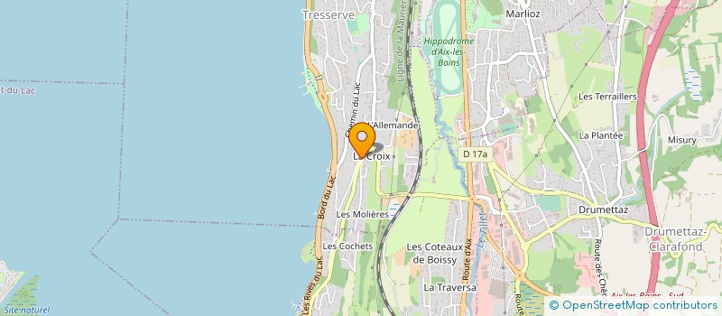 localisation de l'entreprise 518 899 281   AIX-LES-BAINS