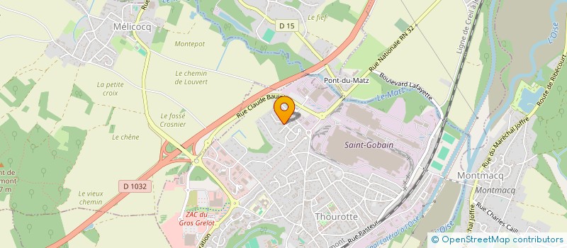 localisation de l'entreprise 518 900 907   ATTICHY