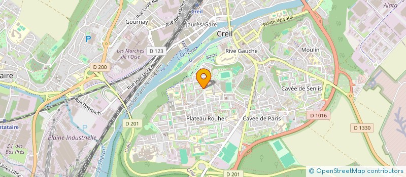 localisation de l'entreprise 518 920 467   CREIL