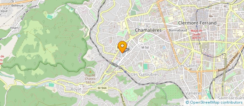 localisation de l'entreprise 518 923 917   CHAMALIERES