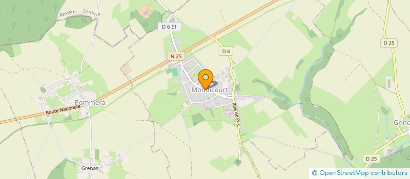 localisation de l'entreprise 518 943 105   MONDICOURT