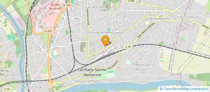 localisation de l'entreprise 518 988 902   ANDRESY