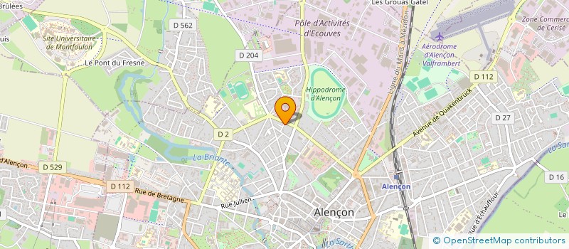 localisation de l'entreprise 519 025 282 à ALENCON