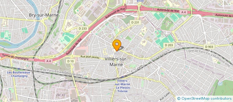 localisation de l'entreprise 519 067 342 à VILLIERS-SUR-MARNE