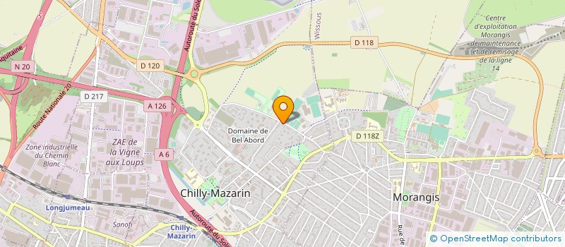 localisation de l'entreprise 519 078 190   BRETIGNY-SUR-ORGE