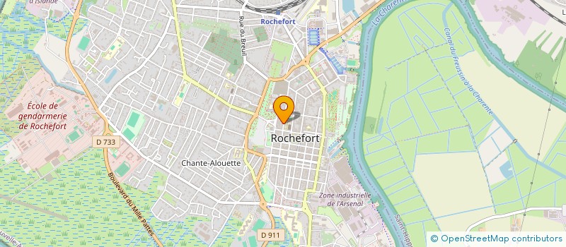 localisation de l'entreprise 519 078 539   ROCHEFORT