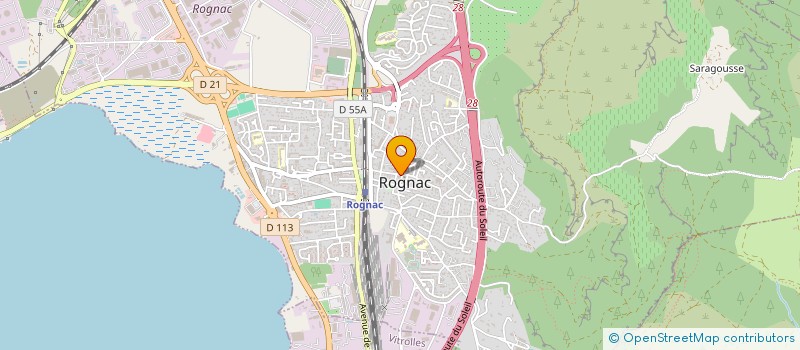 localisation de l'entreprise 519 105 399   ROGNAC