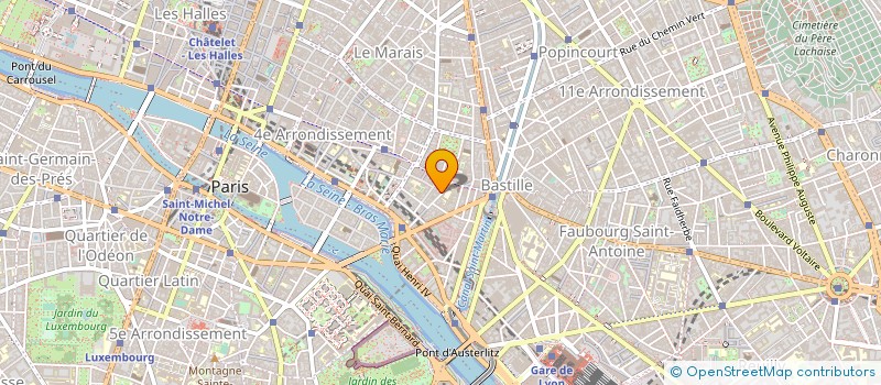 localisation de l'entreprise 519 113 716   PARIS