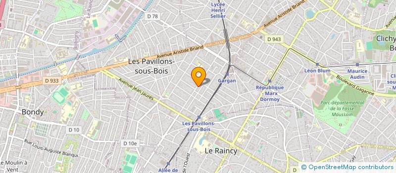 localisation de l'entreprise 519 126 577   MONTROUGE