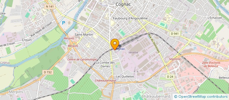 localisation de l'entreprise 519 129 324 à VAUX-ROUILLAC