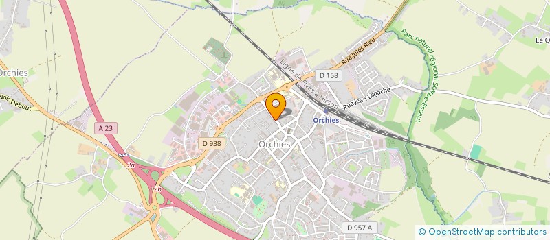 localisation de l'entreprise 519 147 284   ORCHIES