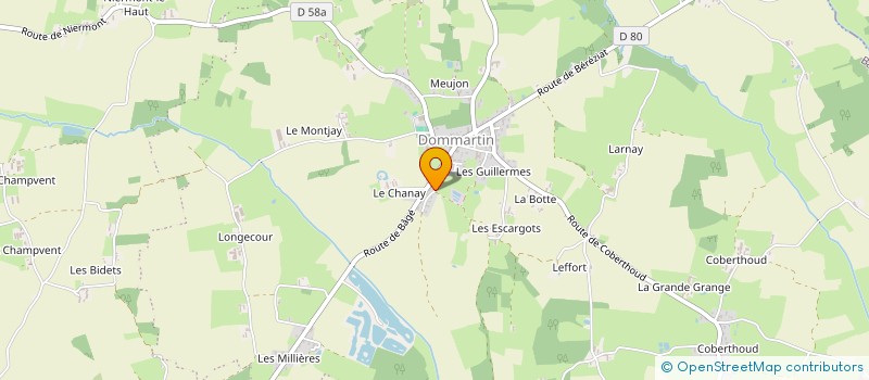 localisation de l'entreprise 519 148 480   SAINT-DIDIER-D'AUSSIAT