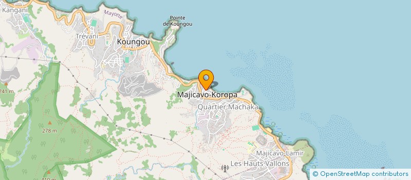 localisation de l'entreprise 519 160 295 à MAMOUDZOU