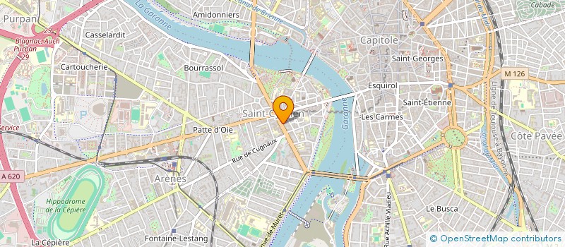 localisation de l'entreprise 519 161 996 à TOULOUSE
