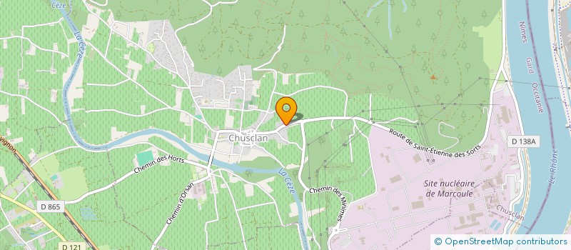 localisation de l'entreprise 519 164 636   CHUSCLAN