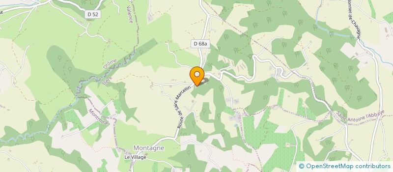 localisation de l'entreprise 519 188 833   SAINT-LATTIER