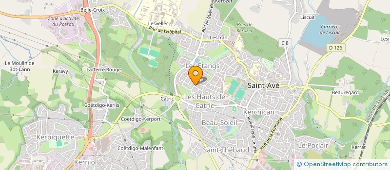 localisation de l'entreprise 519 212 724 à LUISANT