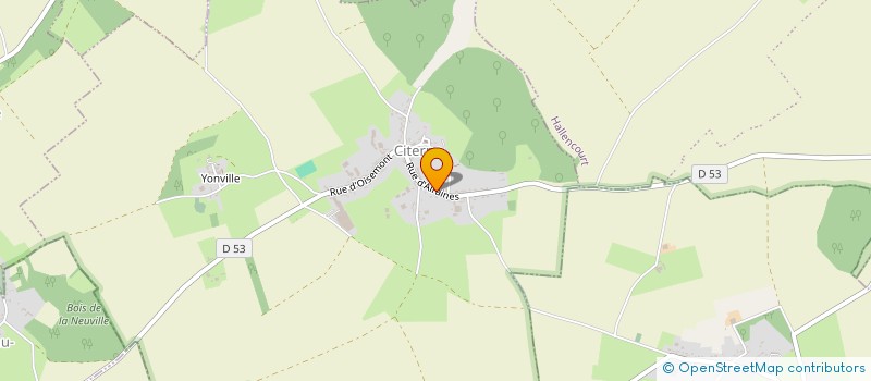 localisation de l'entreprise 519 218 523   WOINCOURT