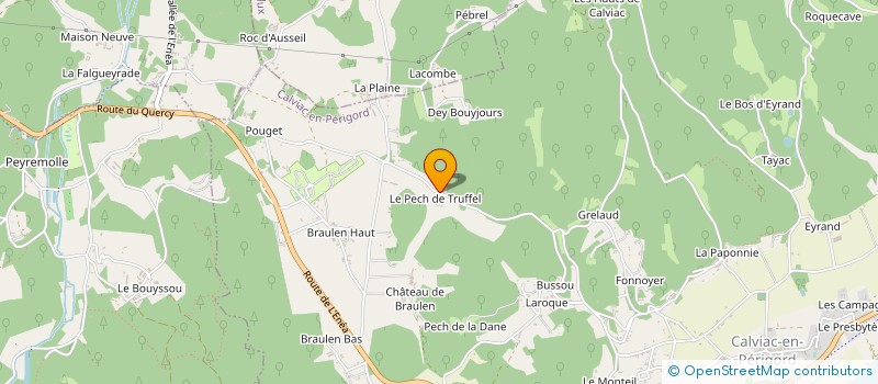 localisation de l'entreprise 519 219 711   SAINT-CERNIN-DE-LARCHE