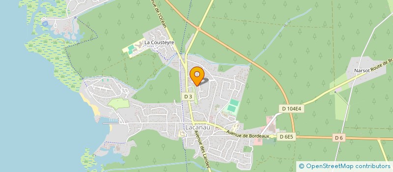 localisation de l'entreprise 519 228 035   BORDEAUX