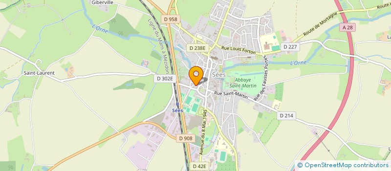 localisation de l'entreprise 519 232 391 à SEES