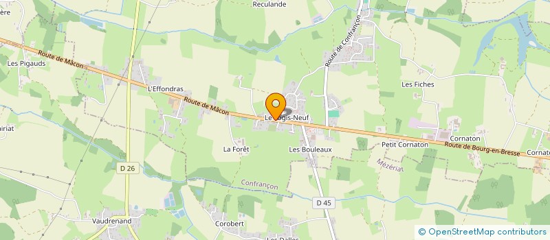 localisation de l'entreprise 519 241 731   CONFRANCON