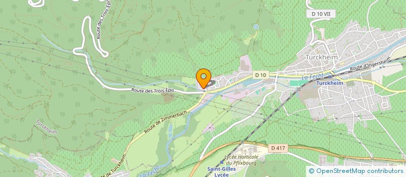 localisation de l'entreprise 519 244 875   TURCKHEIM