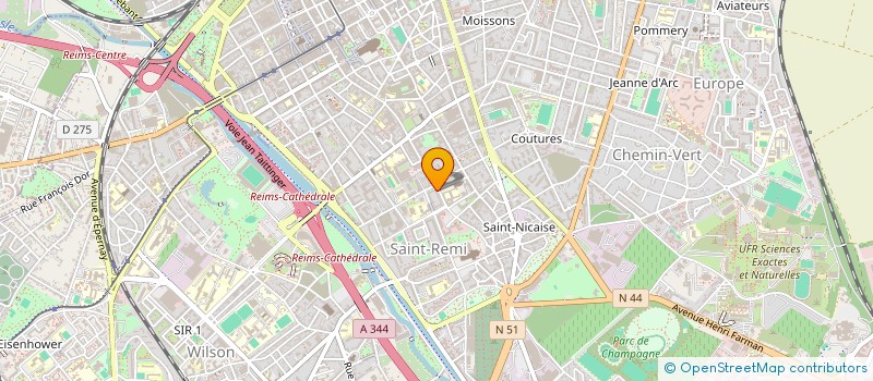 localisation de l'entreprise 519 246 540   BRUGNY-VAUDANCOURT