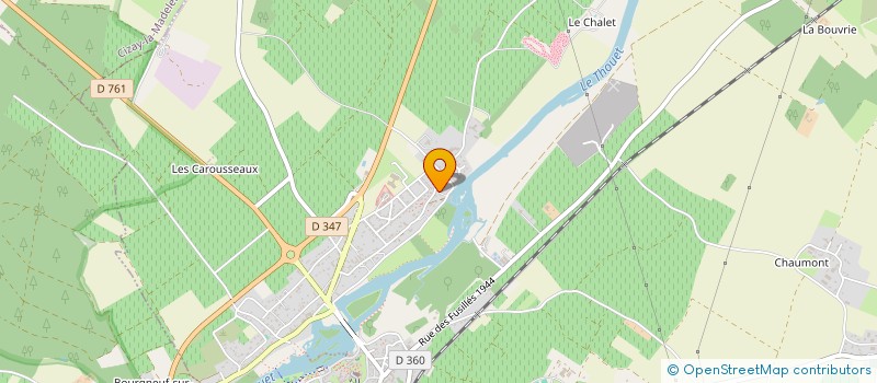 localisation de l'entreprise 519 258 743   MONTREUIL-BELLAY