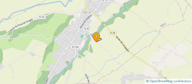 localisation de l'entreprise 519 268 809   BERAT