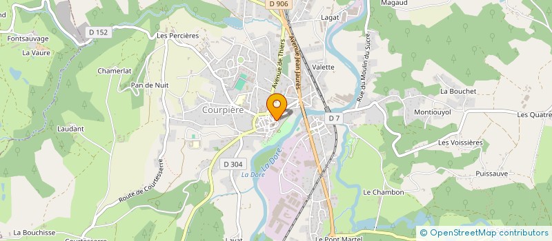 localisation de l'entreprise 519 269 898  à COURPIERE