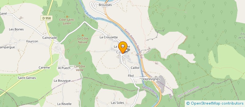 localisation de l'entreprise 519 273 148   CAYLUS