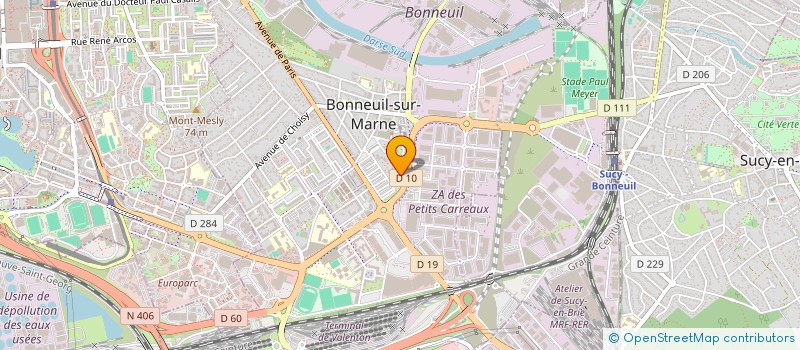 localisation de l'entreprise 519 276 976   BONNEUIL-SUR-MARNE