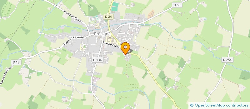 localisation de l'entreprise 519 279 509   PRECIGNE