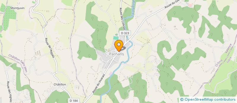 localisation de l'entreprise 519 281 885   PARNANS