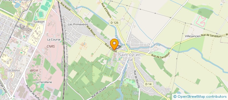 localisation de l'entreprise 519 284 111   ORLEANS