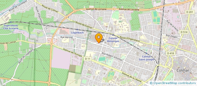 localisation de l'entreprise 519 287 411   URSCHENHEIM