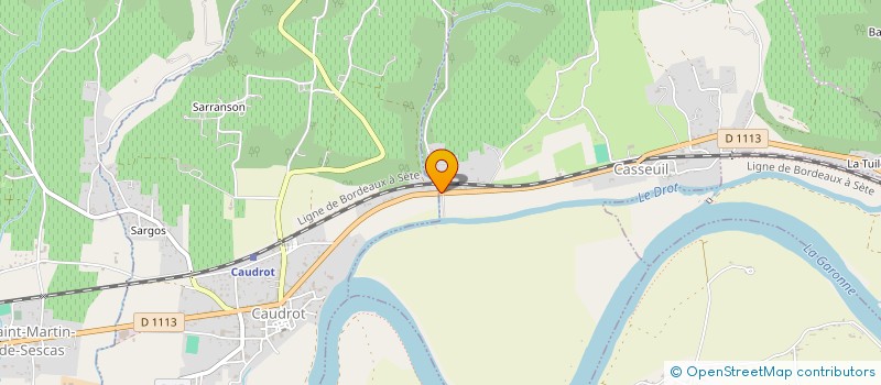 localisation de l'entreprise 519 294 946   CASSEUIL