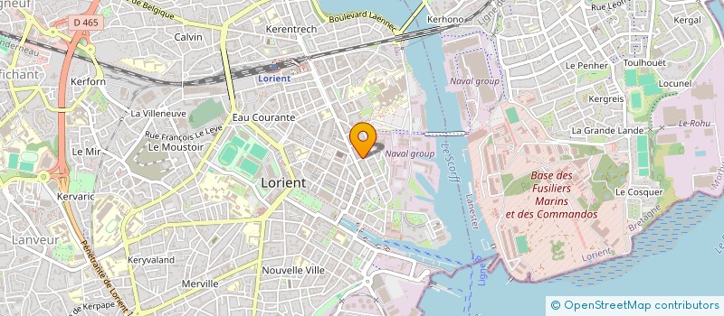 localisation de l'entreprise 519 304 828   LORIENT