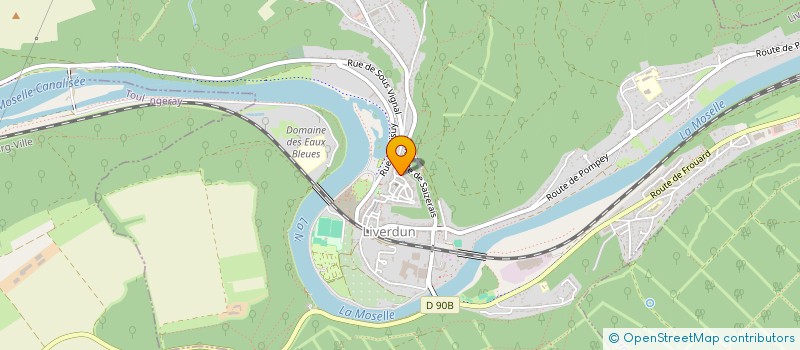 localisation de l'entreprise 519 311 849   LIVERDUN