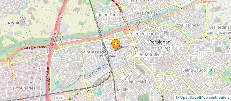 localisation de l'entreprise 519 312 946   PERPIGNAN