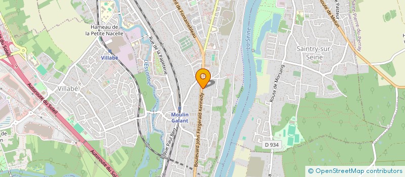 localisation de l'entreprise 519 322 044   CORBEIL-ESSONNES