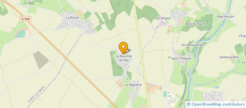 localisation de l'entreprise 519 324 164   MELLE