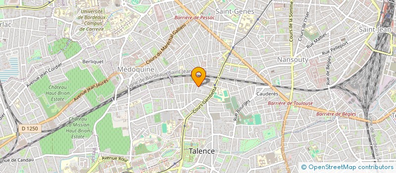 localisation de l'entreprise 519 342 612   TALENCE