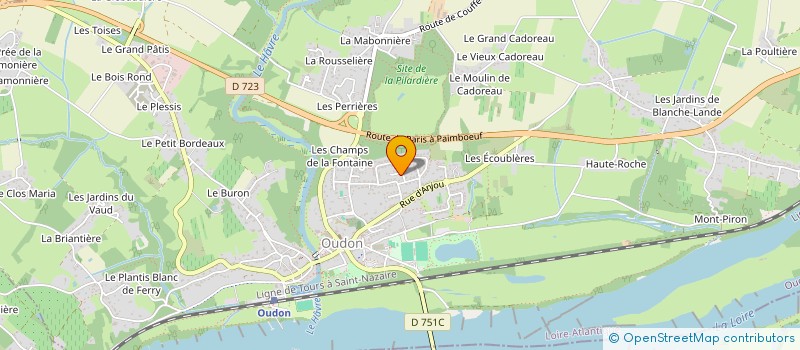 localisation de l'entreprise 519 344 717   POUILLE-LES-COTEAUX