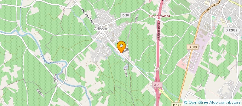 localisation de l'entreprise 519 366 579   ADISSAN