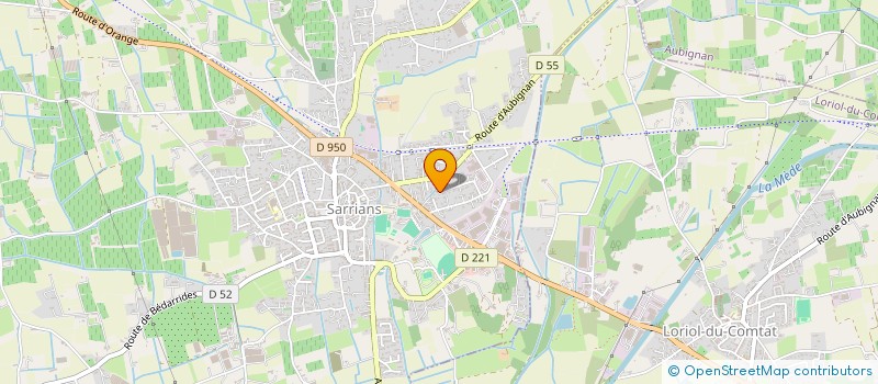 localisation de l'entreprise 519 368 112  à SARRIANS